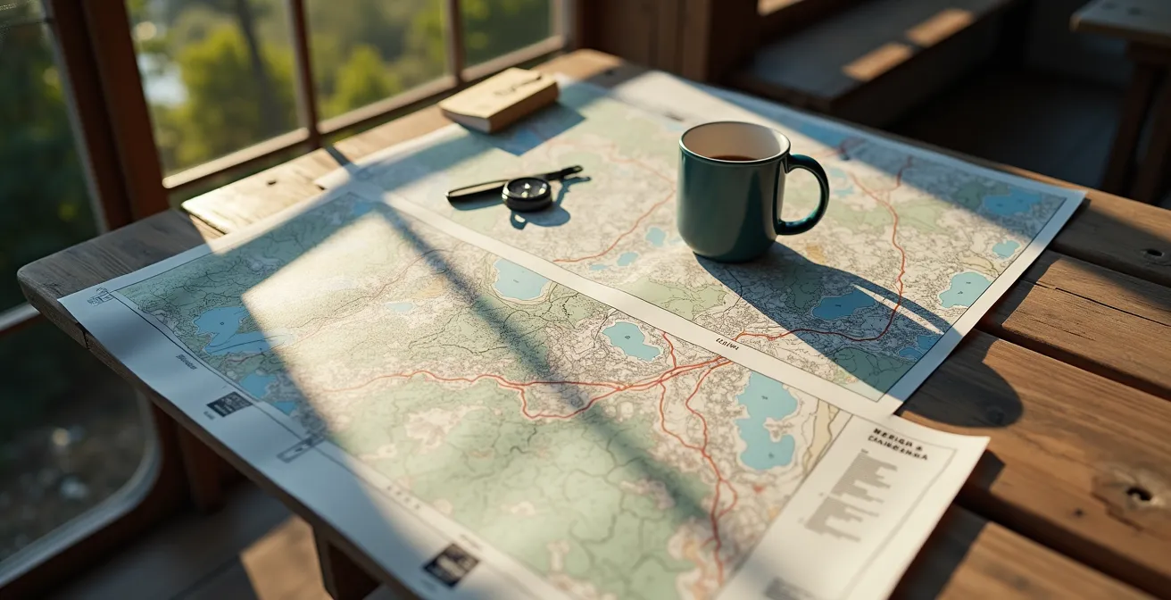 Carte de la Bourgogne avec étapes marquées et profil altimétrique visible